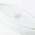 Playful Pattern Oval Side Plate