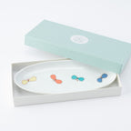 Playful Pattern Oval Side Plate