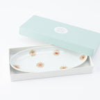 Playful Pattern Oval Side Plate