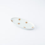 Playful Pattern Oval Side Plate