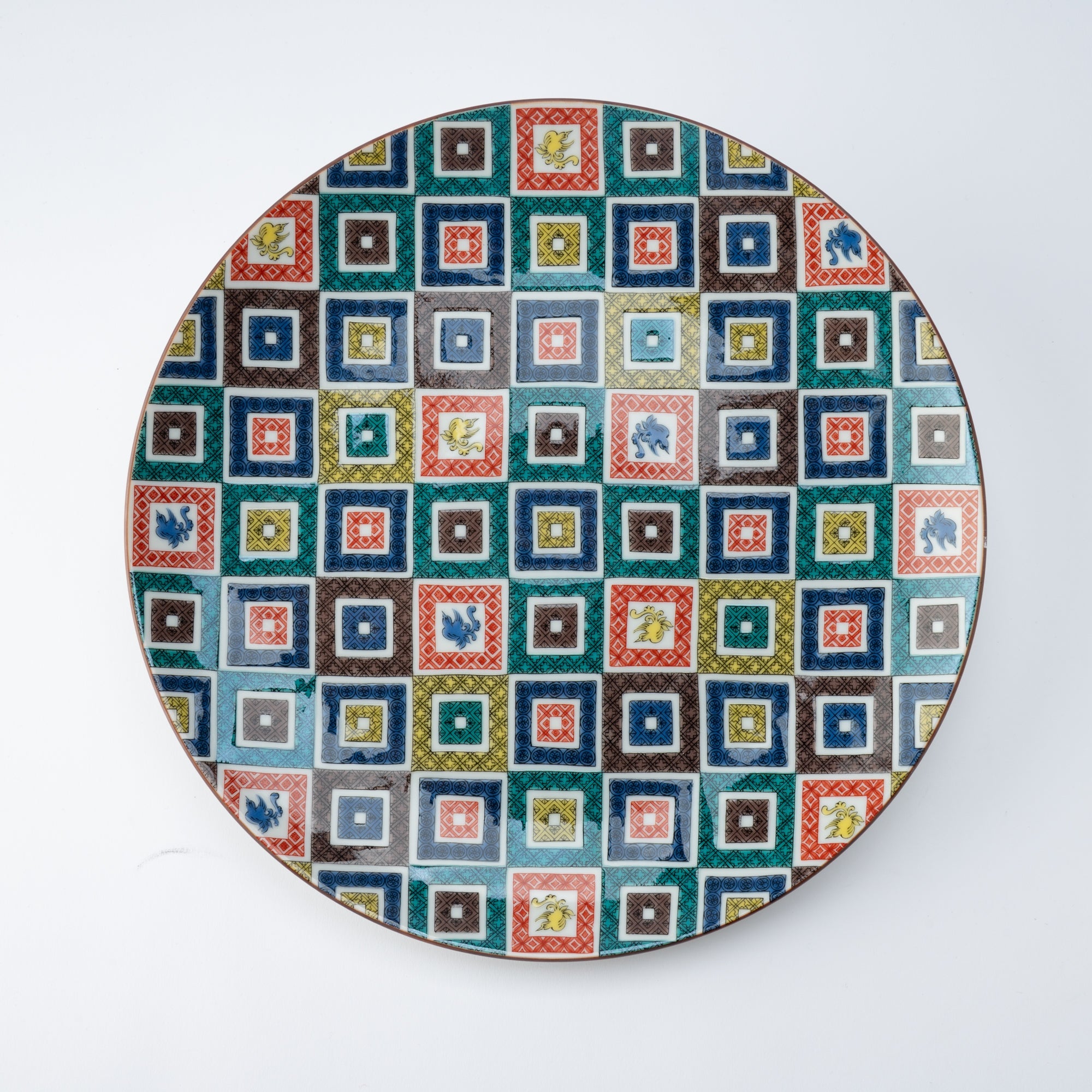 Color Tiles Platter