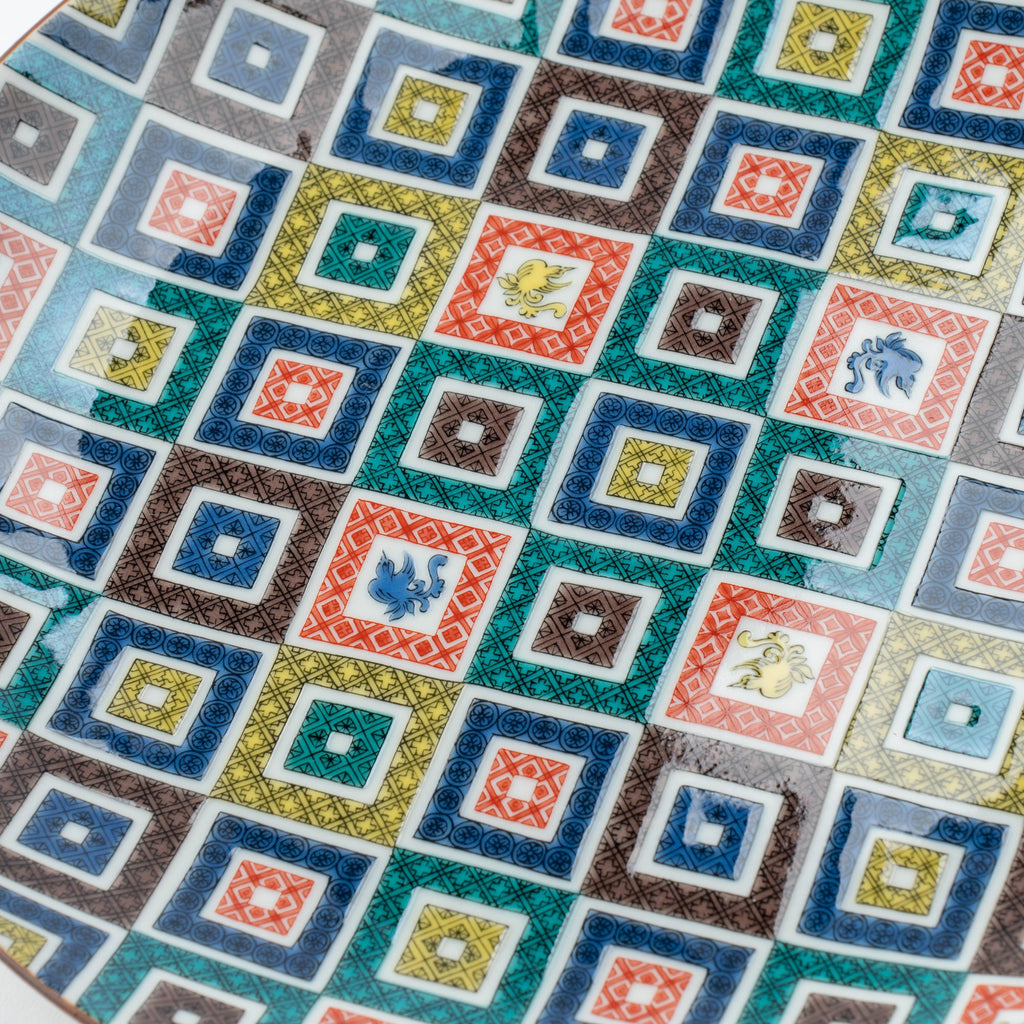Color Tiles Platter