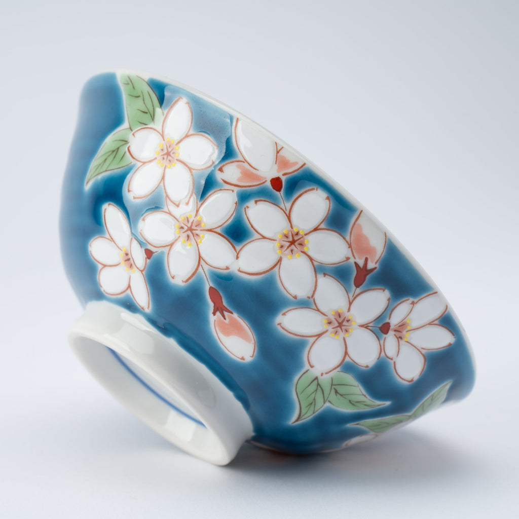 Seasonal Flowers Japanese Rice Bowl
