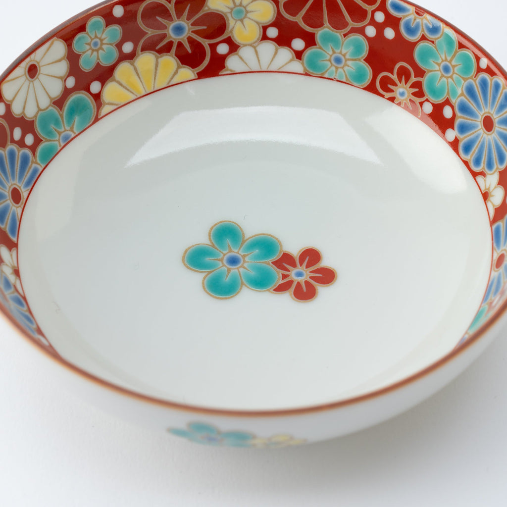 Colorful Rim Kobachi Small Bowl