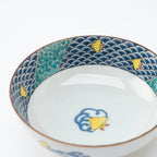 Colorful Rim Kobachi Small Bowl