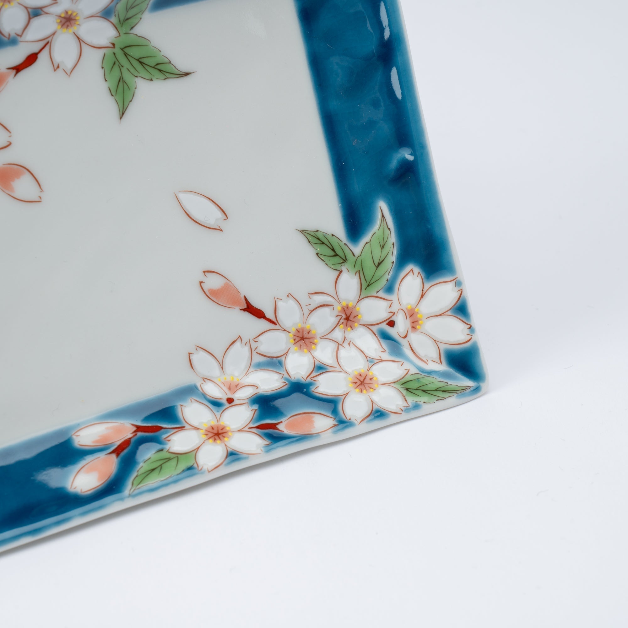 Seasonal Flowers Rectangle Side Plate