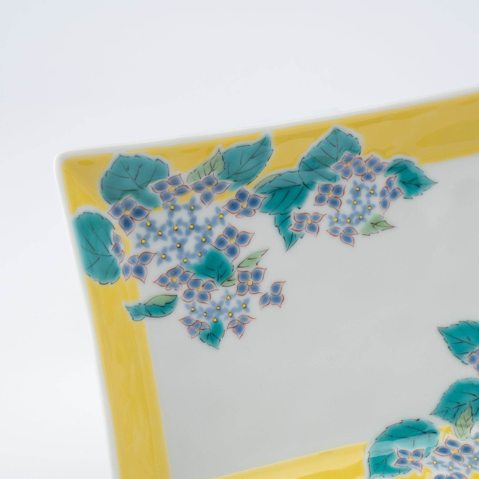 Seasonal Flowers Rectangle Side Plate