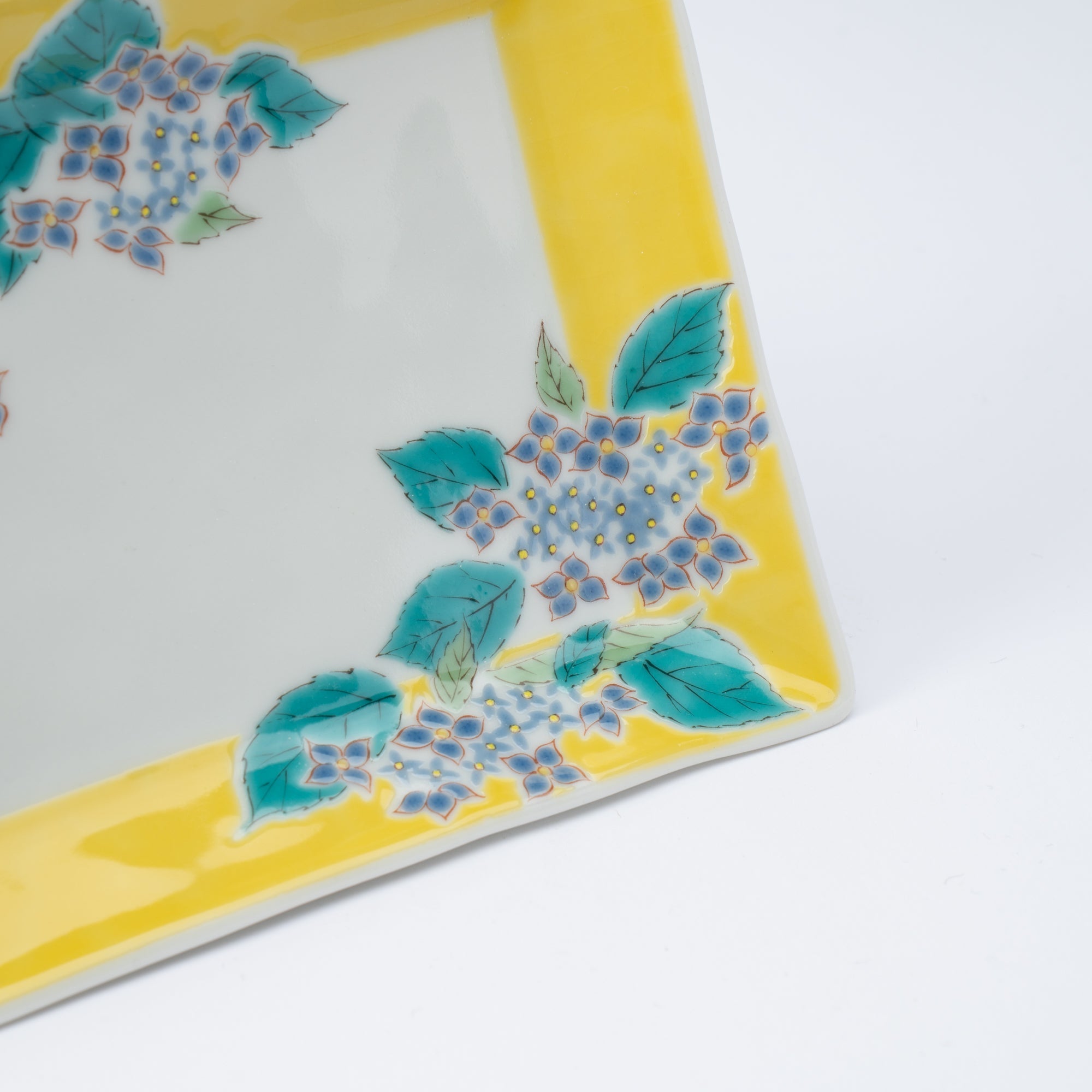 Seasonal Flowers Rectangle Side Plate