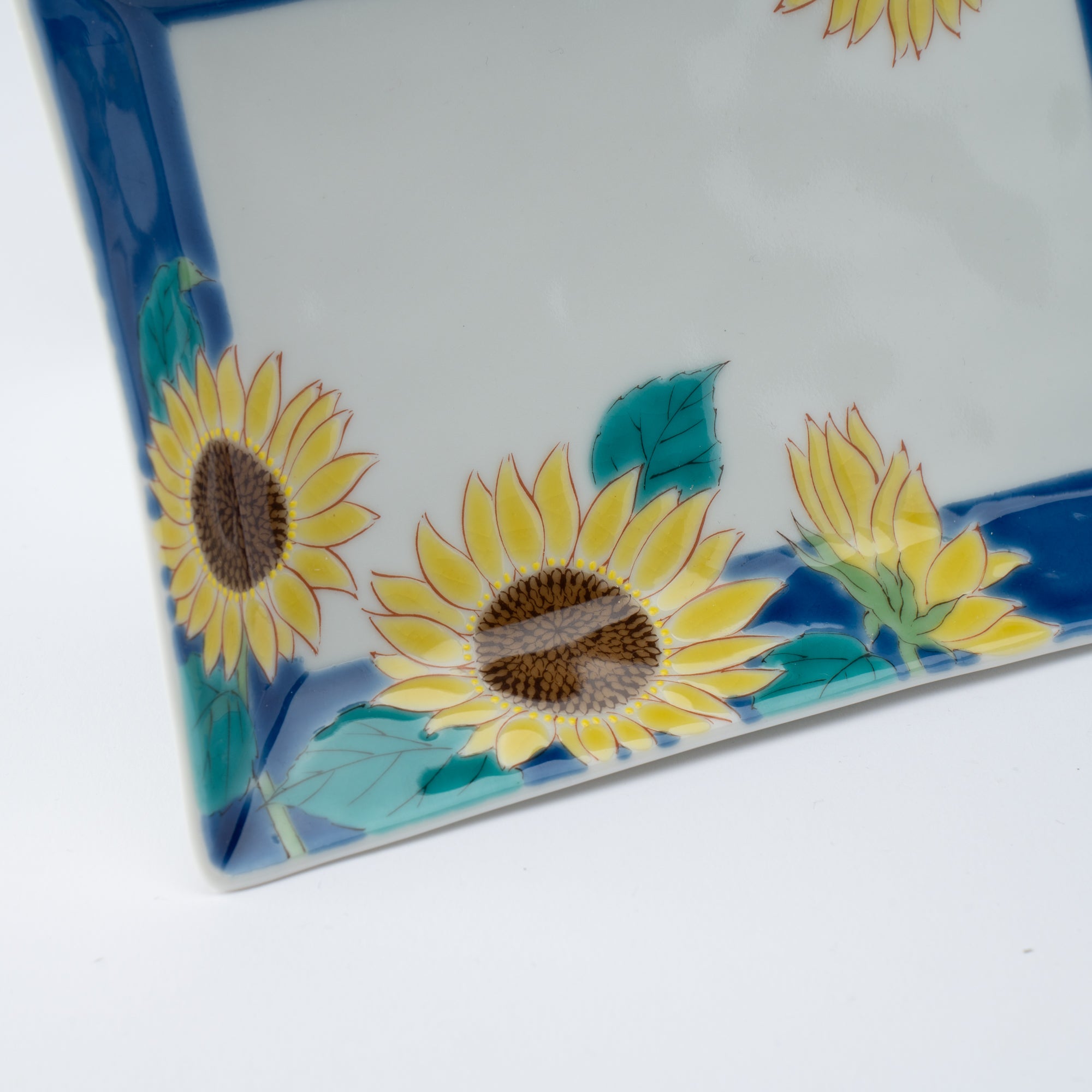 Seasonal Flowers Rectangle Side Plate