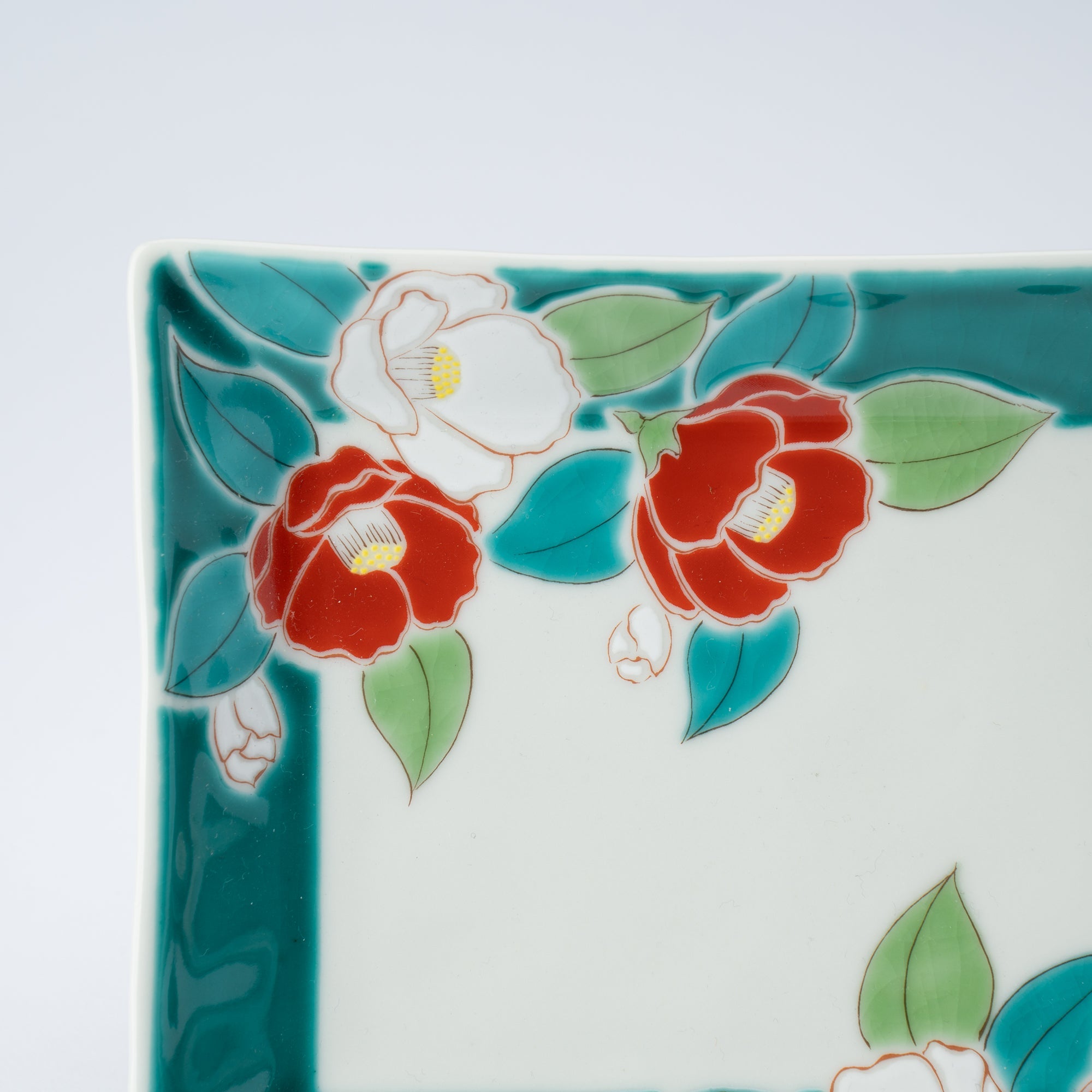Seasonal Flowers Rectangle Side Plate