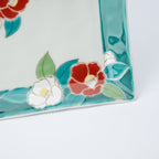 Seasonal Flowers Rectangle Side Plate