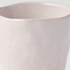 Lopsided Mug 275ml Sakura Pink Bisque Glaze