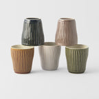 Cup Set 5pcs Autumn Glazes