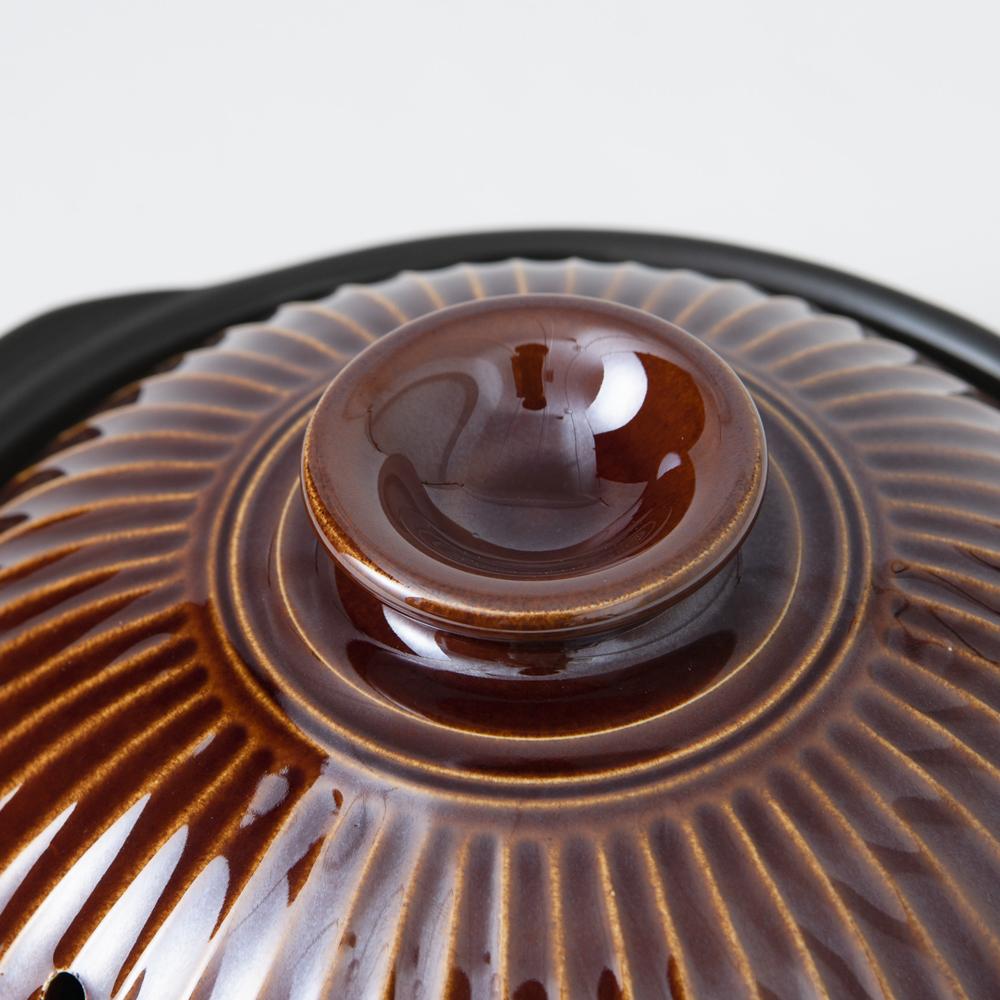 Kikka Donabe Japanese Clay Pot for 2 to 3 People