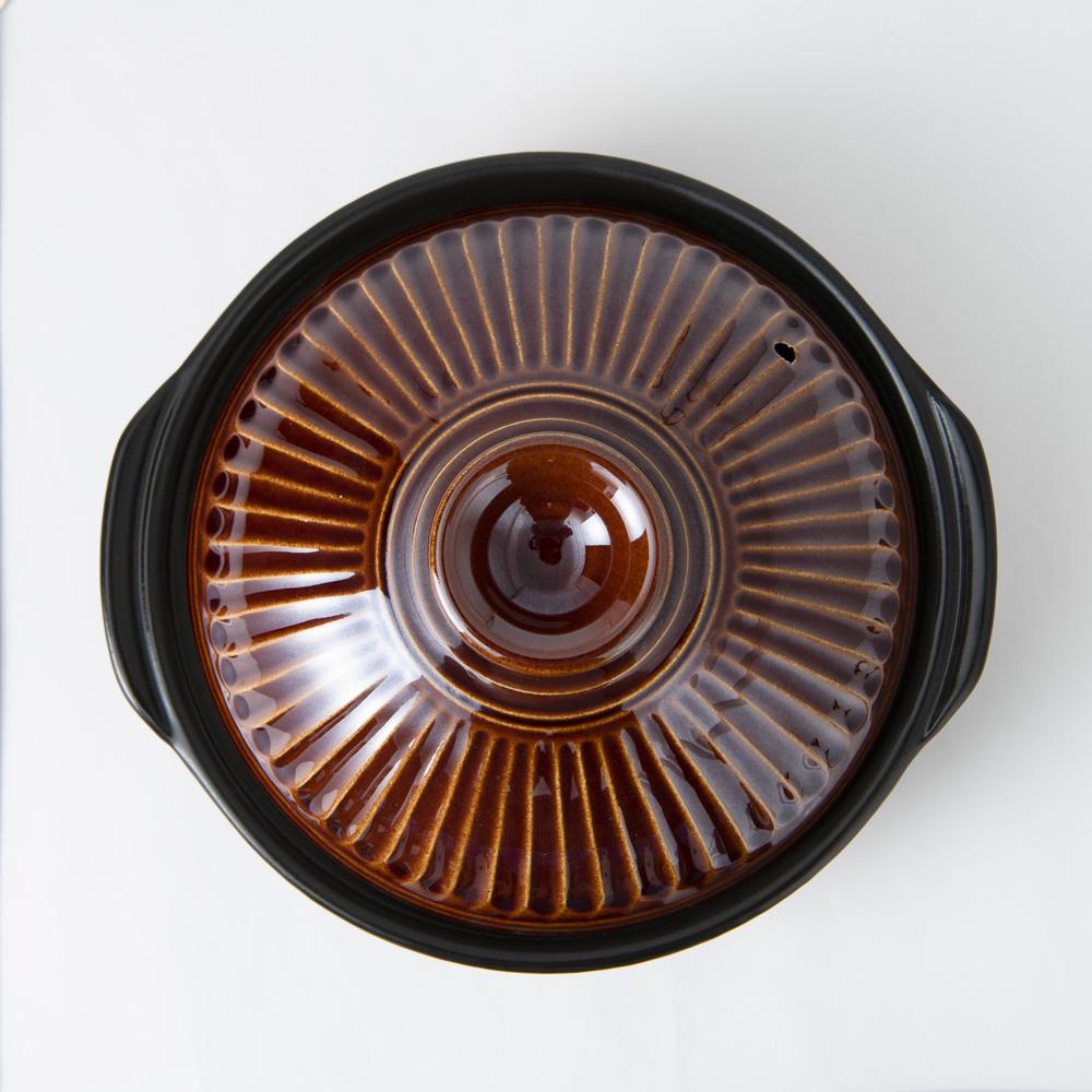 Kikka Donabe Japanese Clay Pot for 2 to 3 People