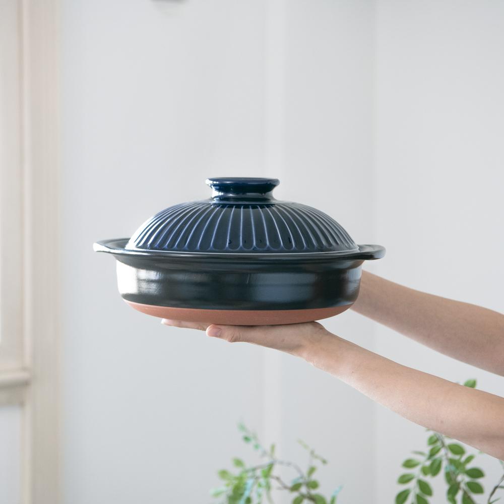 Kikka Donabe Japanese Clay Pot for 3 to 4 People