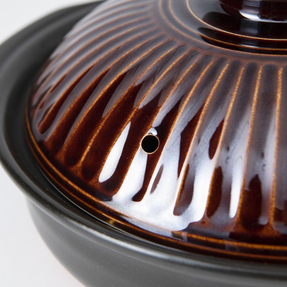 Kikka Donabe Japanese Clay Pot for 3 to 4 People