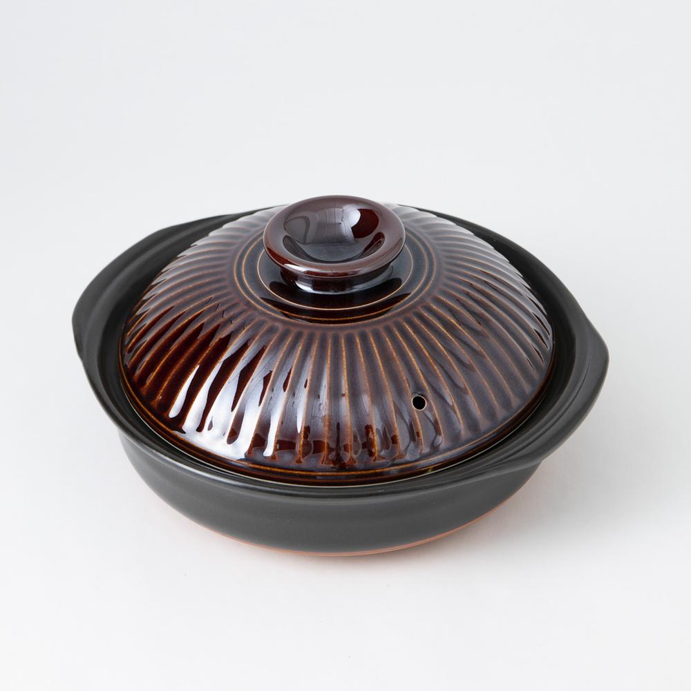Kikka Donabe Japanese Clay Pot for 3 to 4 People