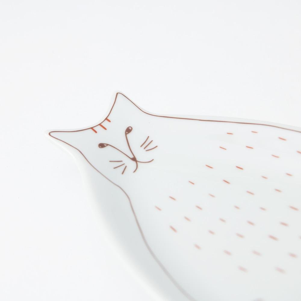 Cat Shaped Dinner Plate