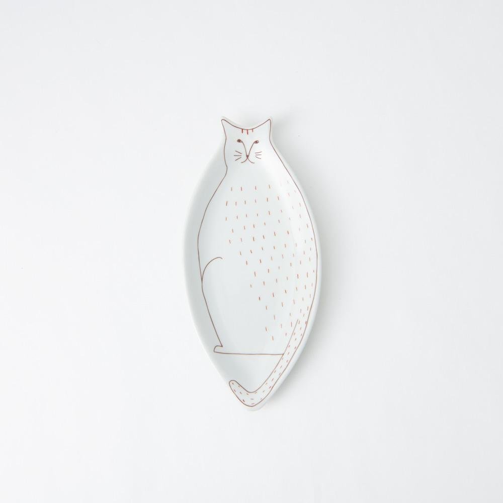 Cat Shaped Dinner Plate