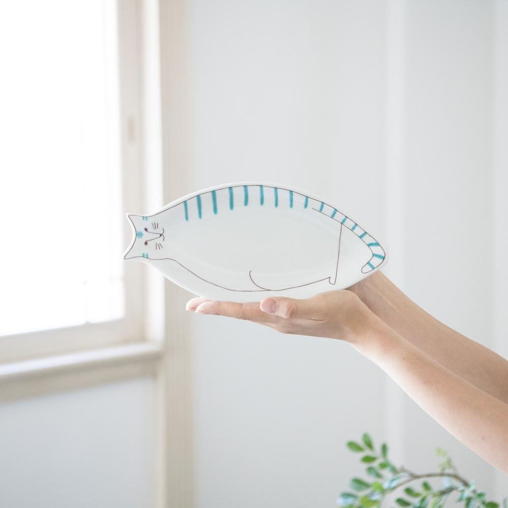 Cat Shaped Dinner Plate