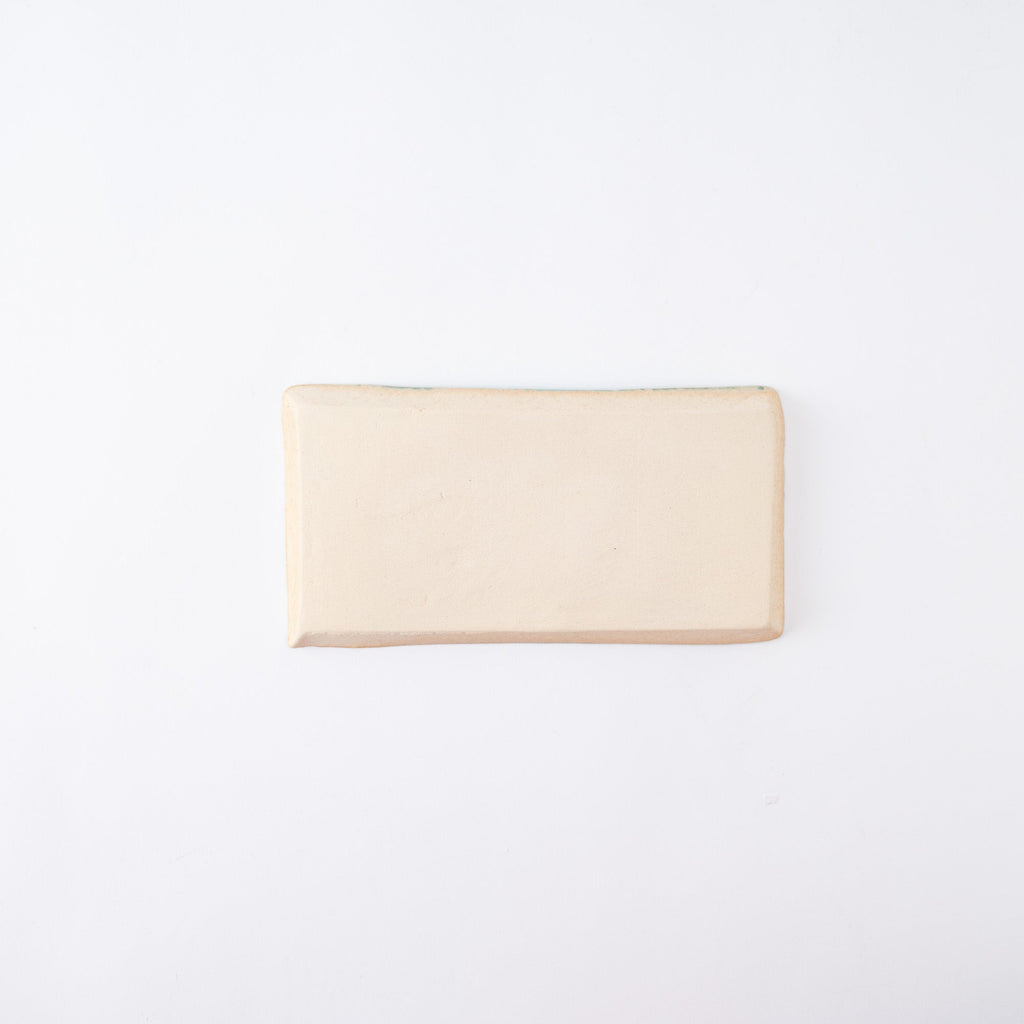 Malibu Turquoise Rectangle Side Plate