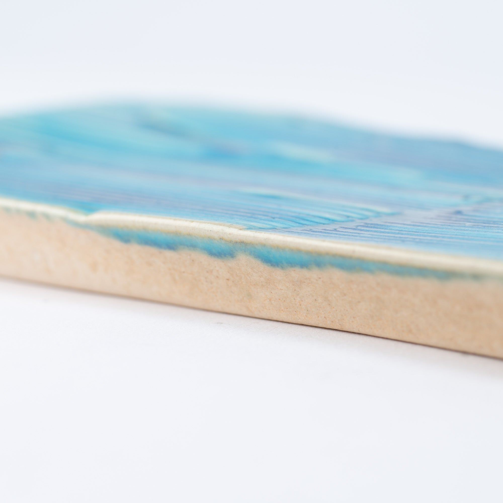 Malibu Turquoise Rectangle Side Plate