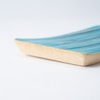 Malibu Turquoise Rectangle Side Plate
