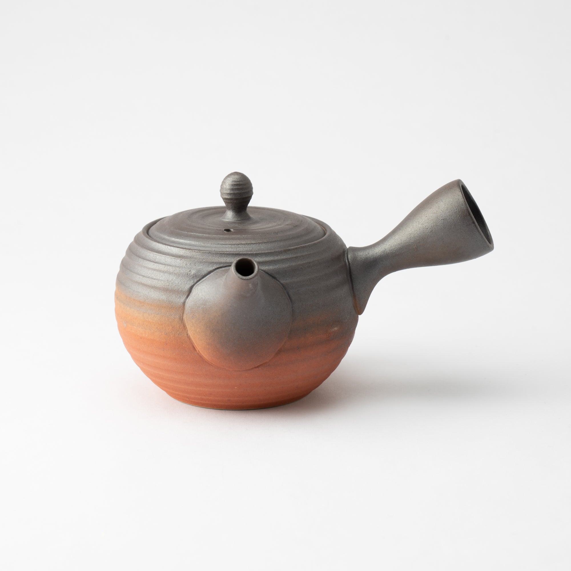 Brown and Red Japanese Teapot