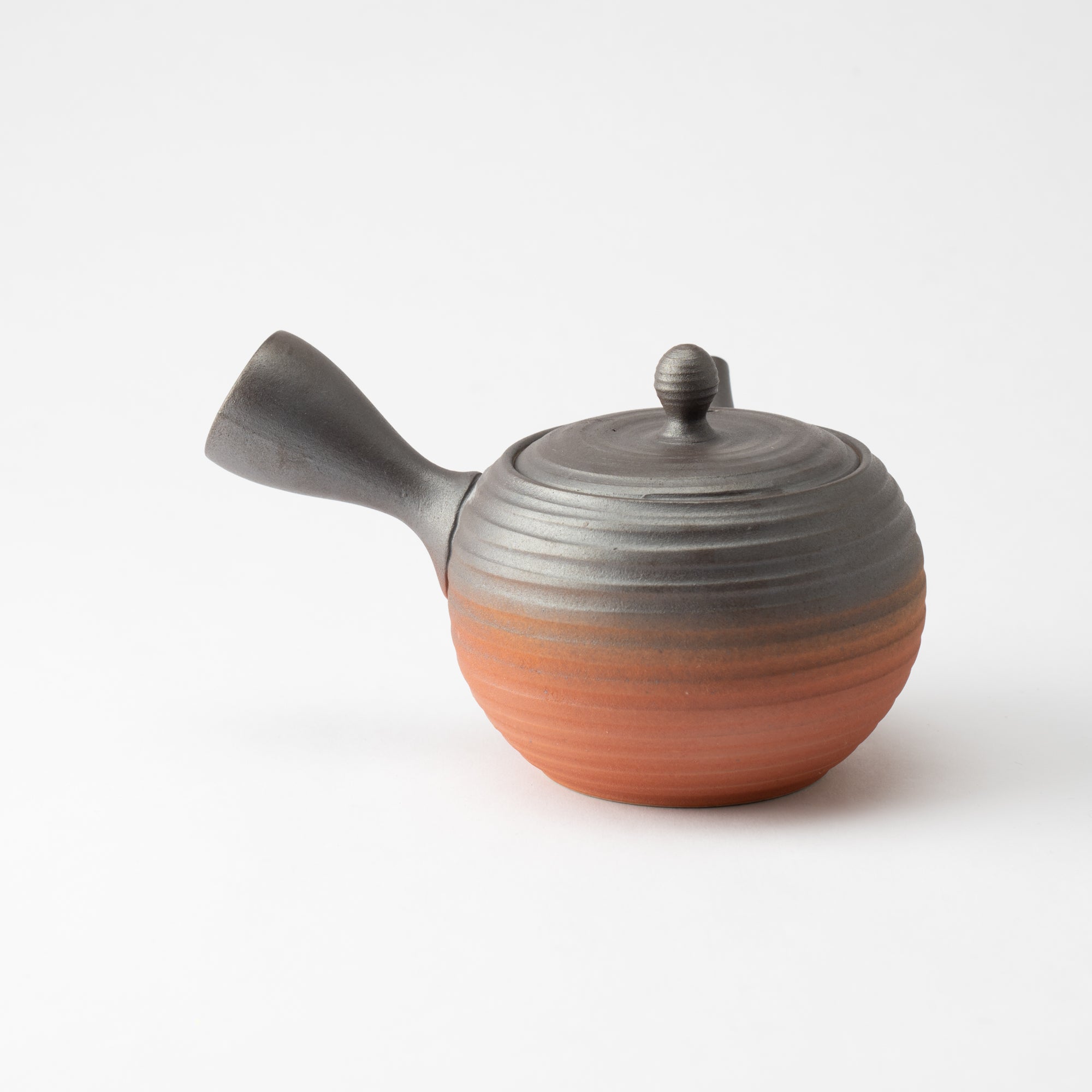 Brown and Red Japanese Teapot