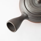 Brown and Red Japanese Teapot