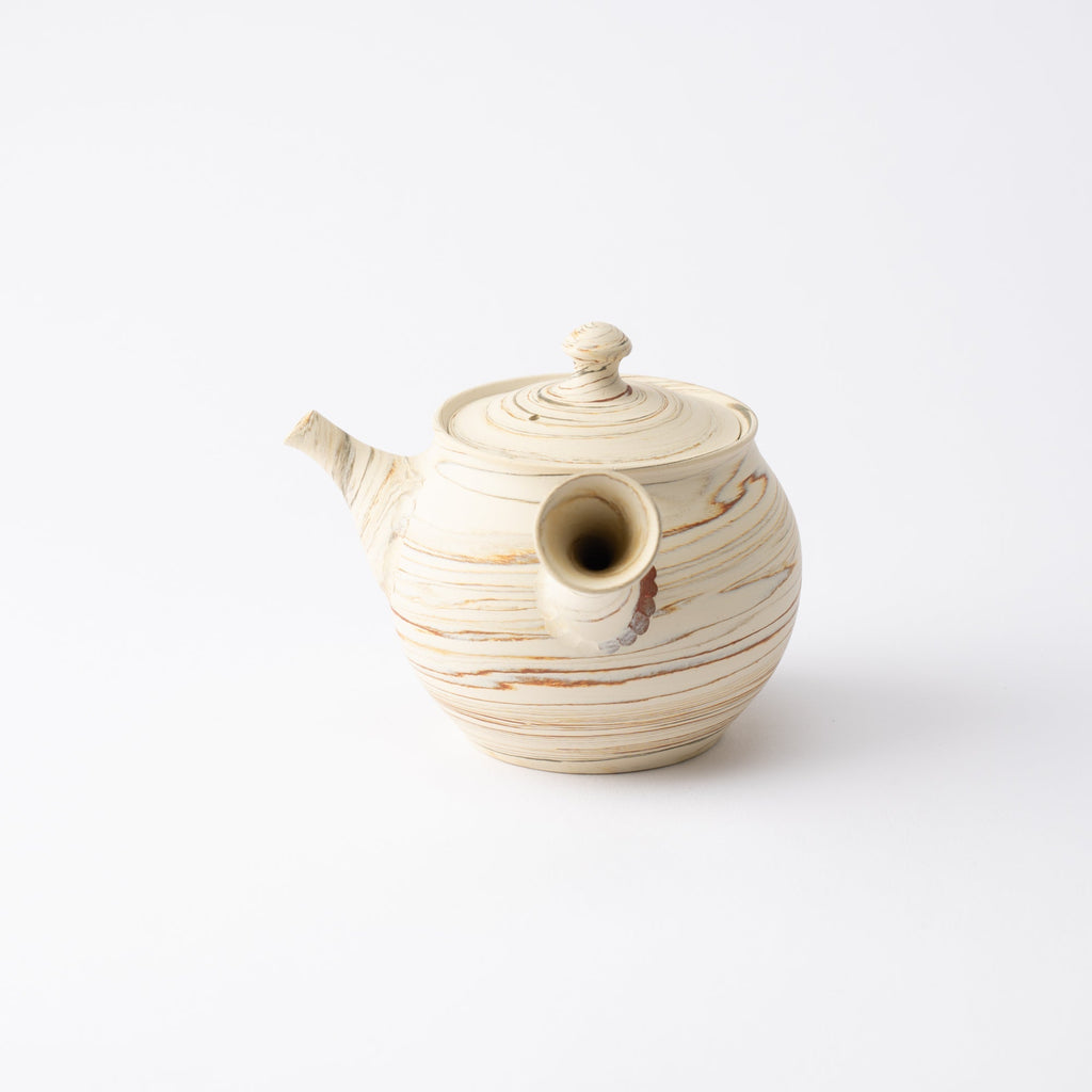 Marble Pattern Japanese Tea Set