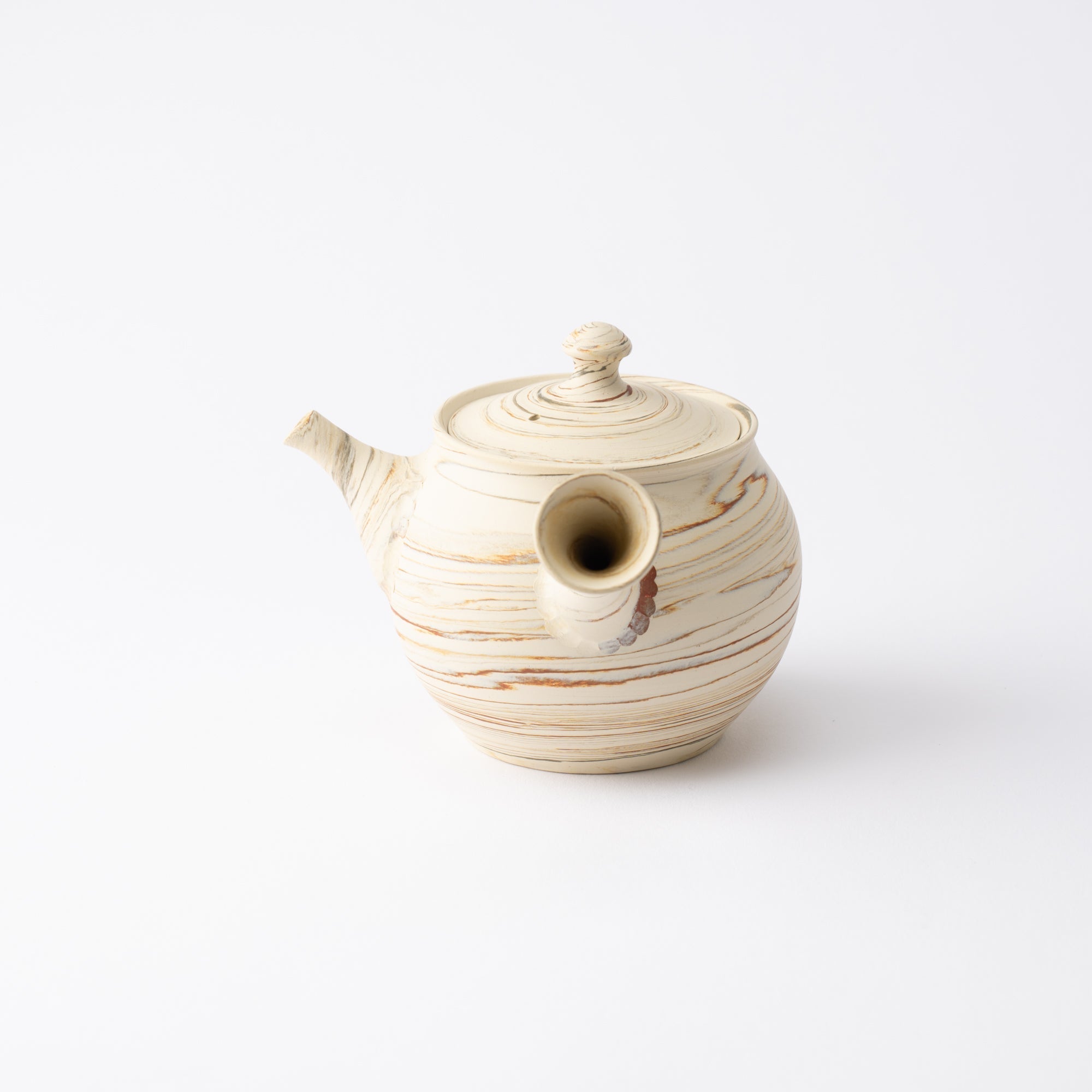 Marble Pattern Japanese Tea Set