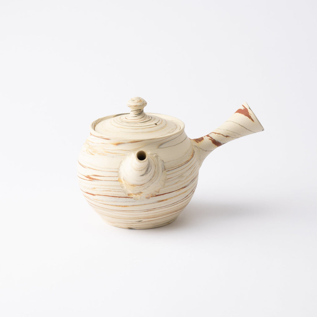 Marble Pattern Japanese Tea Set