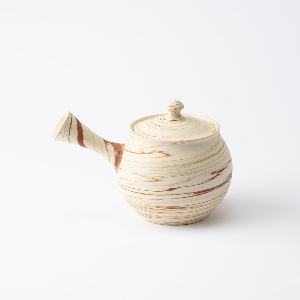 Marble Pattern Japanese Tea Set