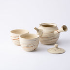 Marble Pattern Japanese Tea Set