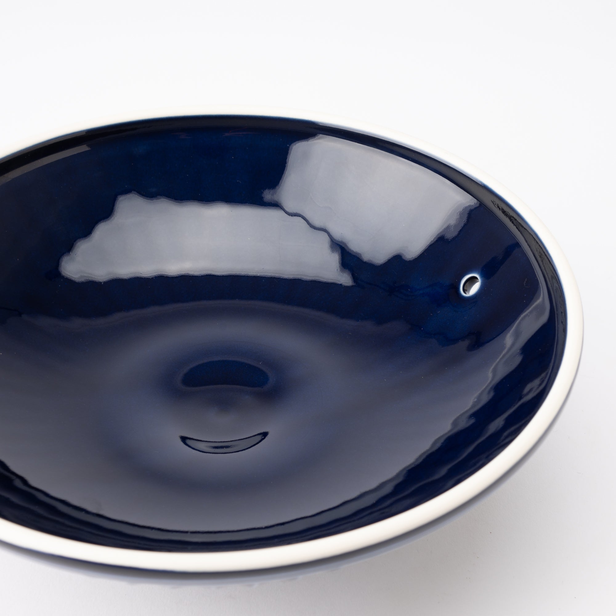 Kikka Navy IH-Compatible Donabe Japanese Clay Pot for 3 to 4 persons