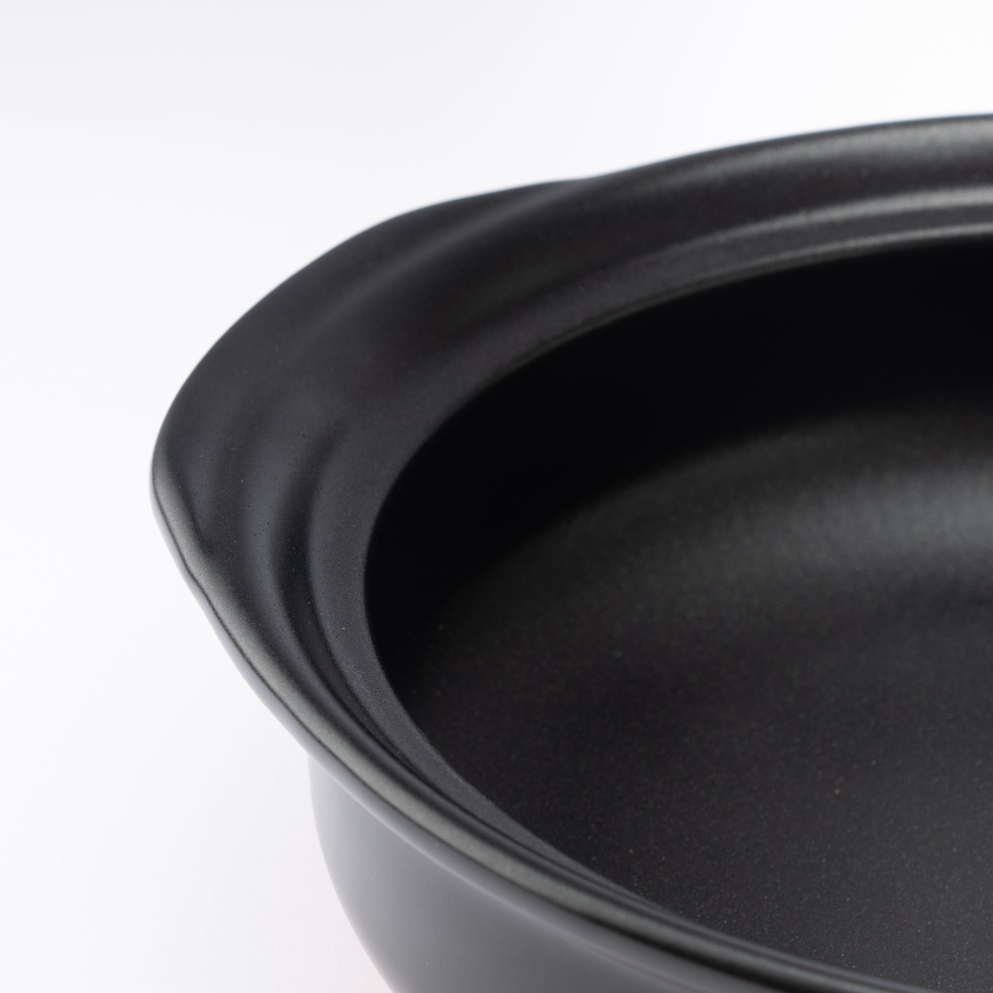 Kikka Navy IH-Compatible Donabe Japanese Clay Pot for 3 to 4 persons