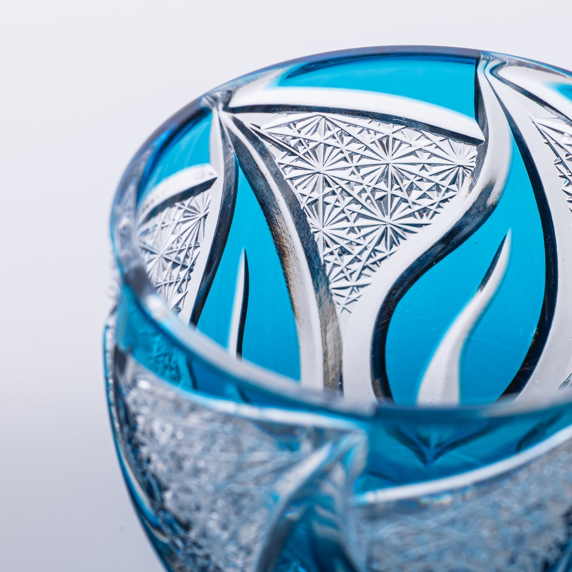 Blue Flame Guinomi Sake Cup