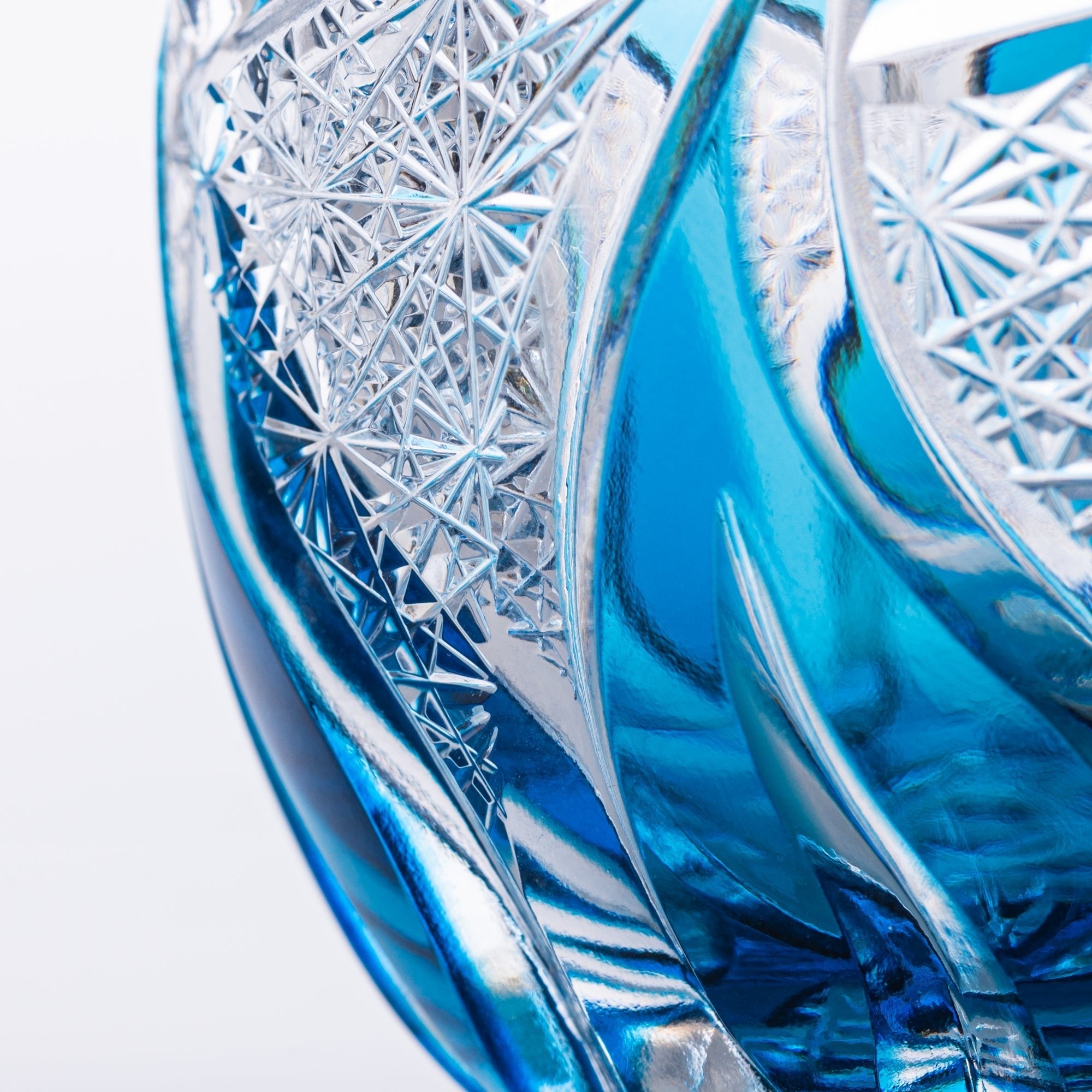 Blue Flame Guinomi Sake Cup