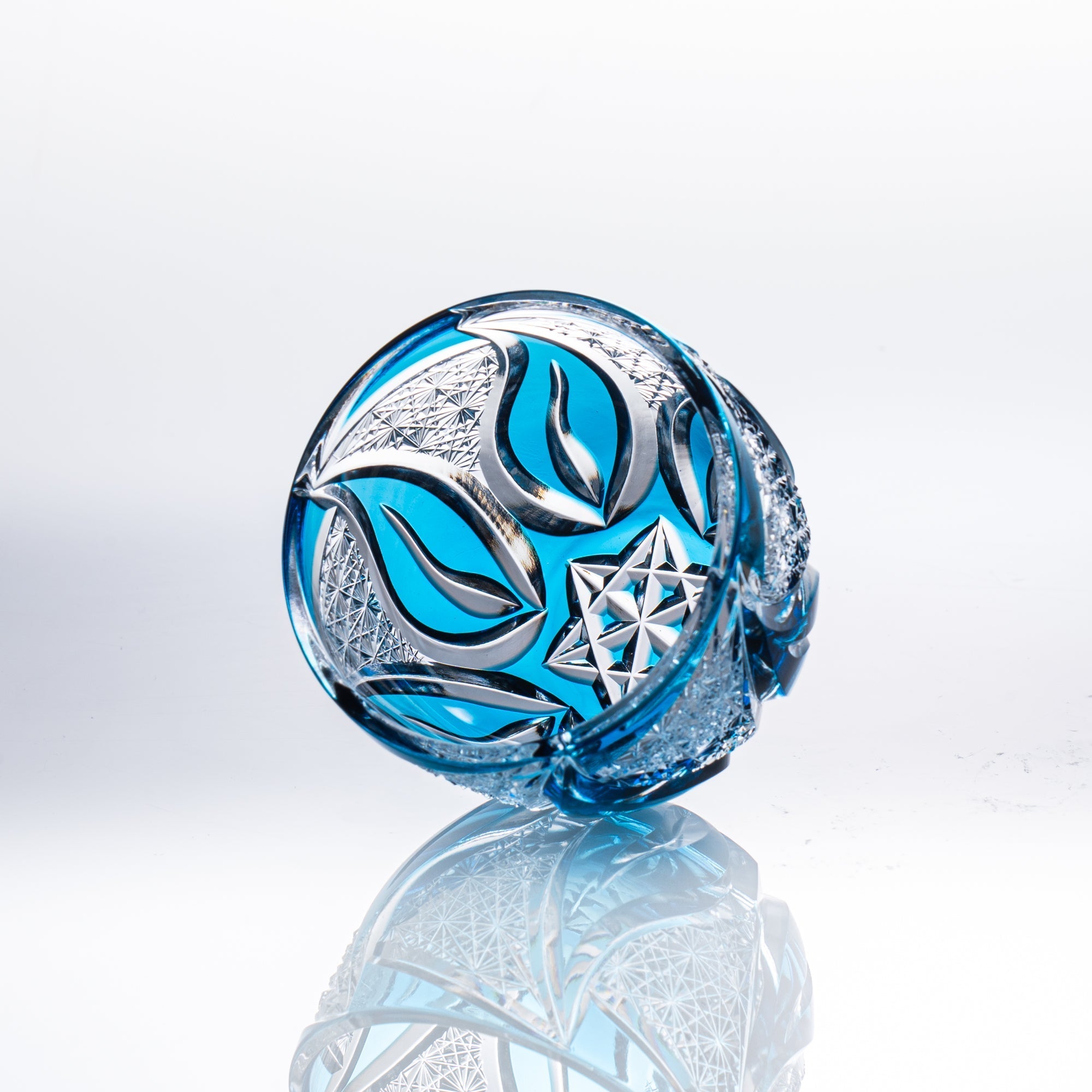 Blue Flame Guinomi Sake Cup