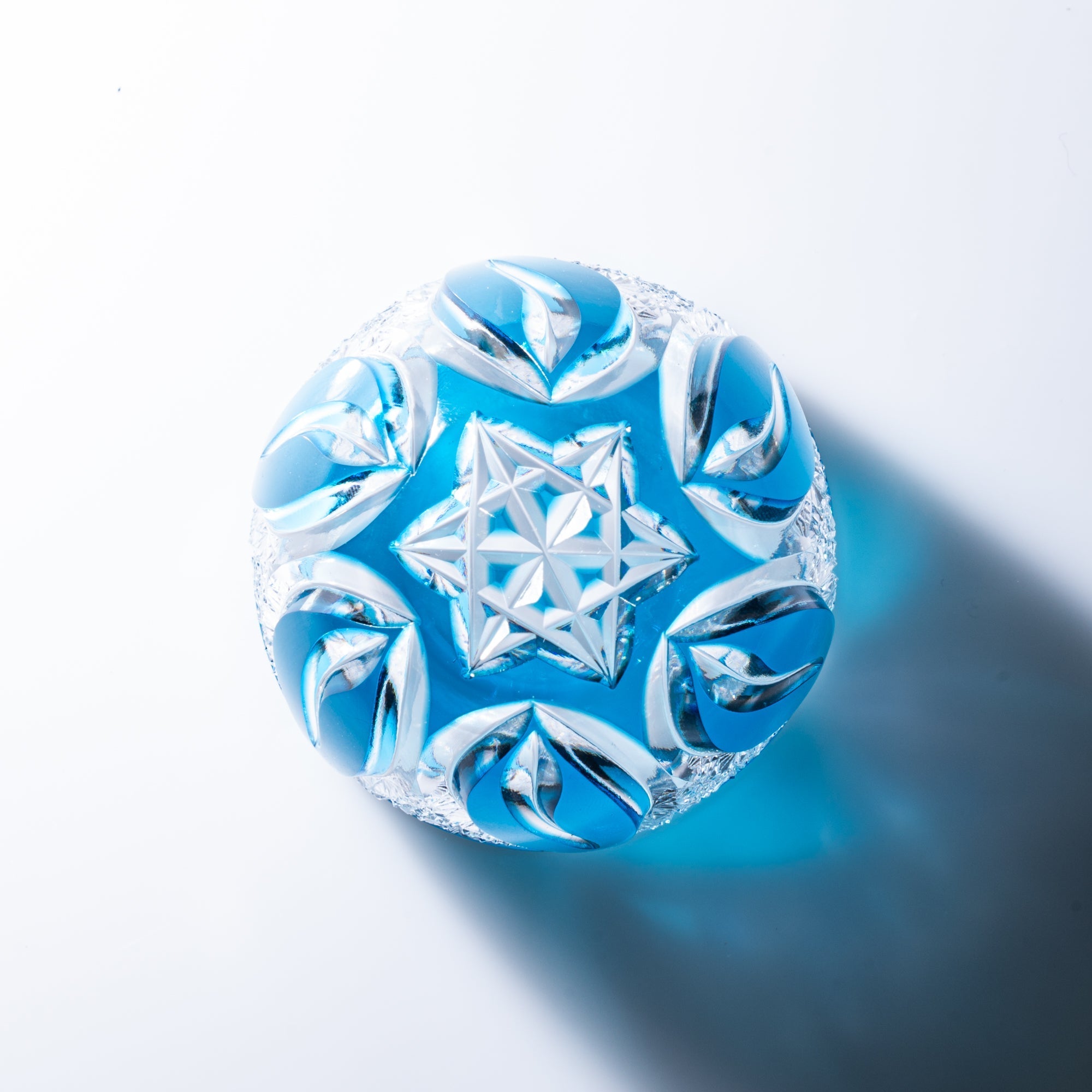 Blue Flame Guinomi Sake Cup