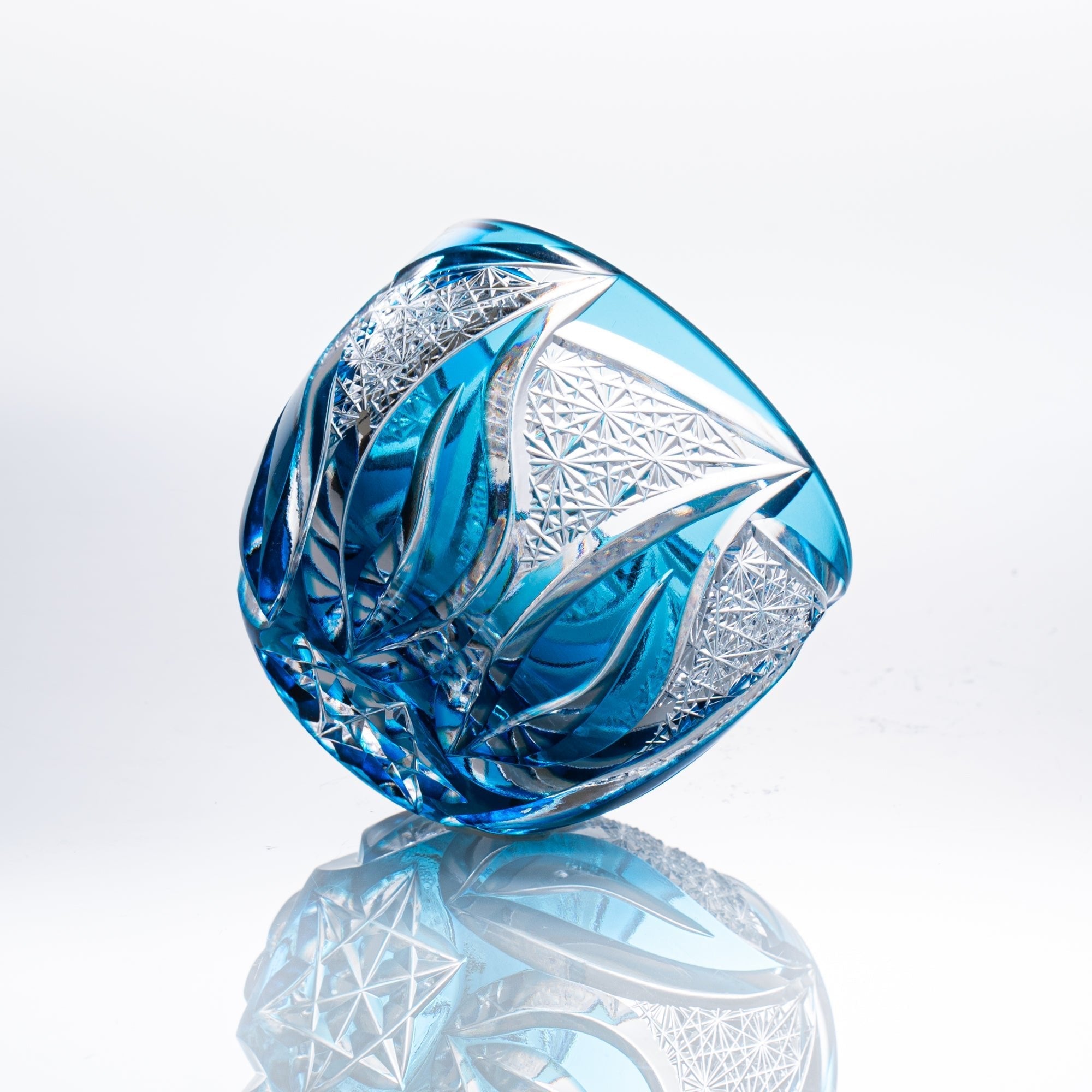 Blue Flame Guinomi Sake Cup