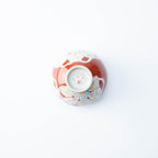 Polychrome Flowers Yunomi Japanese Teacup