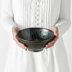 Bowl 15cm Black Pearl Glaze