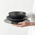 Bowl 15cm Black Pearl Glaze