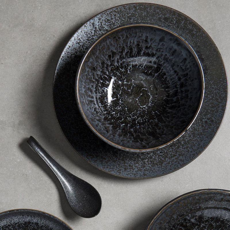 Bowl 15cm Black Pearl Glaze