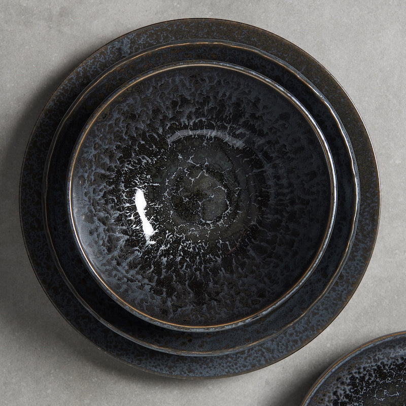 Bowl 15cm Black Pearl Glaze