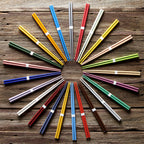 Chopsticks Lacquered Black Natural Wood