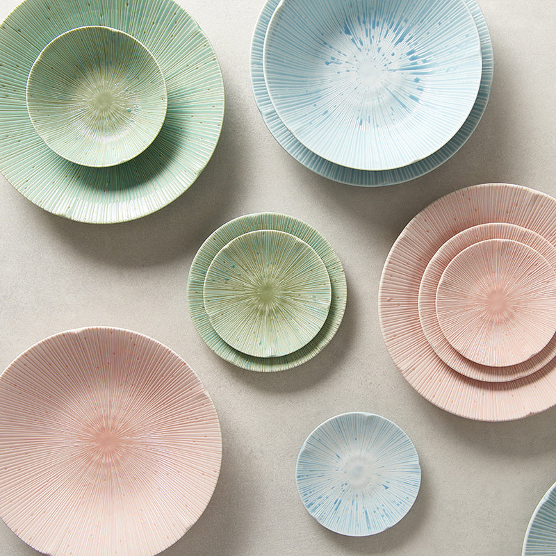 Pasta Bowl 22.5cm Ice Pink Glaze